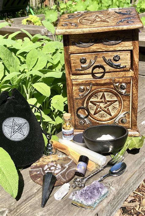 Infuse your intentions with color on your Wiccan altar